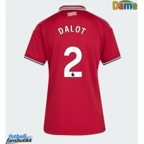 Manchester United Diogo Dalot #2 Hjemmedrakt Dame 2026-27 Kortermet